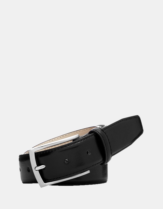 Buckle - Casablanca. Australian Made Classic Leather Belt. 35mm width.