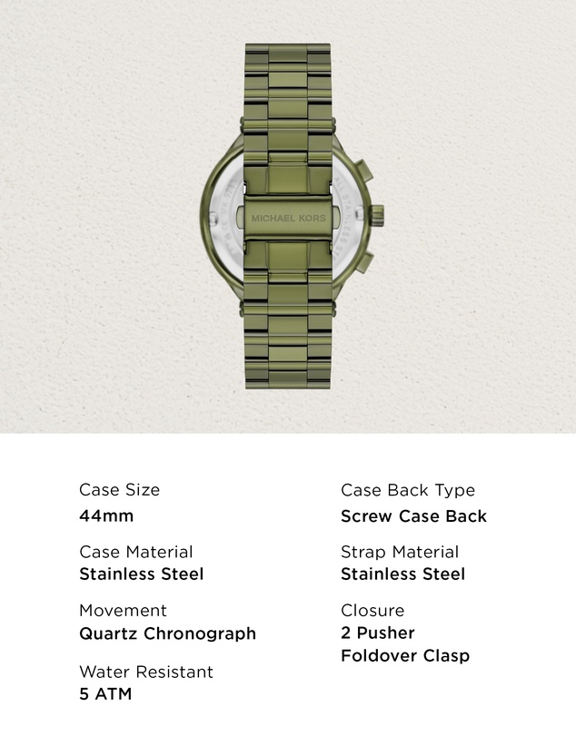 Michael Kors - Billie Green Chronograph Watch