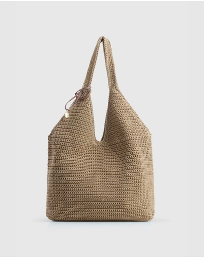 Laura Jones - Rayon Crochet Tote Bag