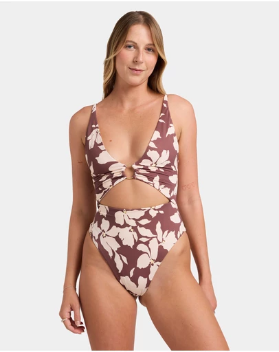 RVCA - Womens Something Else One Piece Swimsuit