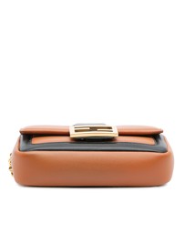 Pre-Loved by Azura Reborn - Pre-Loved Mini Bicolor Nappa Apolo Chain Baguette Shoulder Bag