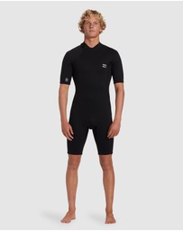 Billabong - Mens 2/2mm Foil Back Zip Springsuit