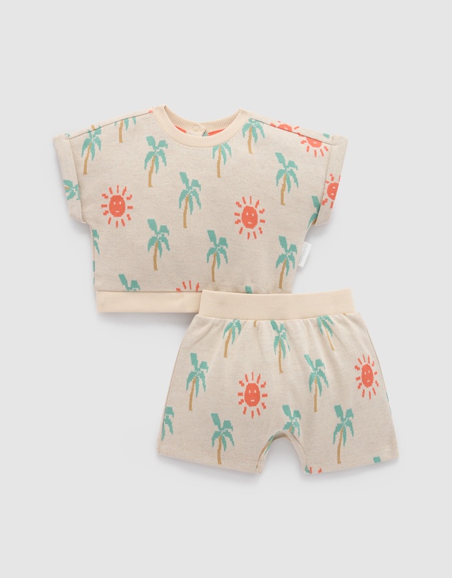 Purebaby - Jacquard Set -Kids-Babies