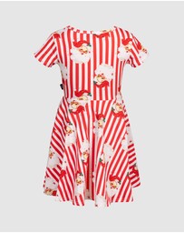 Rock Your Kid - Christmas Waisted Dress - Kids