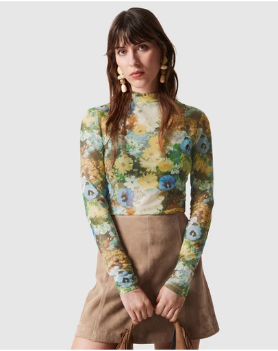 & Other Stories - Mock-Neck Top
