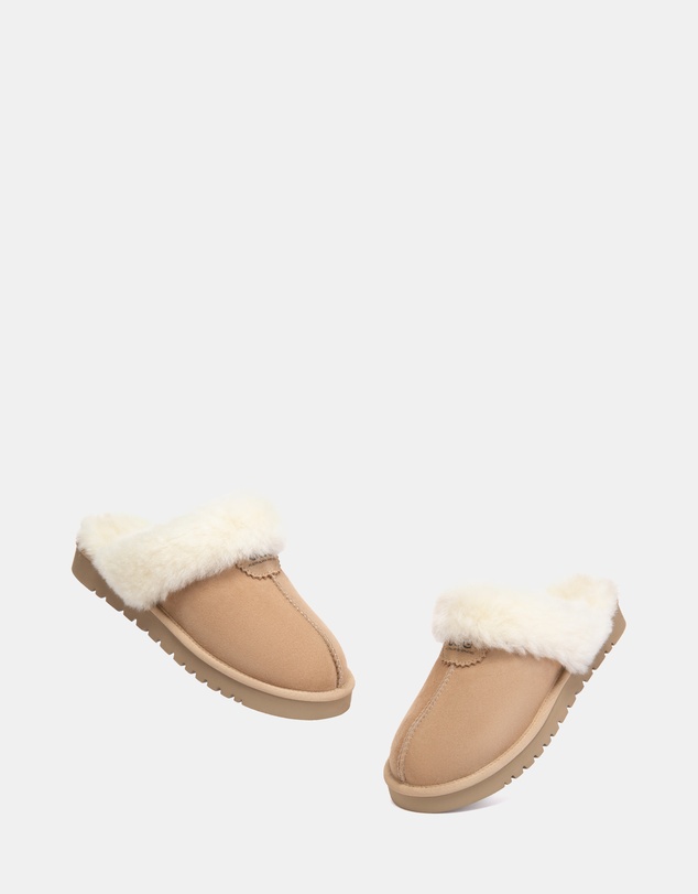 EVERAU - Australian Shepherd Ugg Marden Double Faced Sheepskin Upper House Shoes