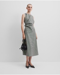 Country Road - Gingham Midi Dress