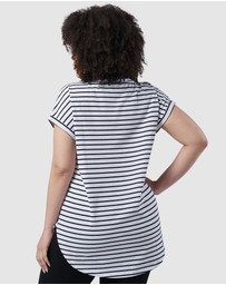 Indigo Tonic - Lauren Longline Stripe Tee