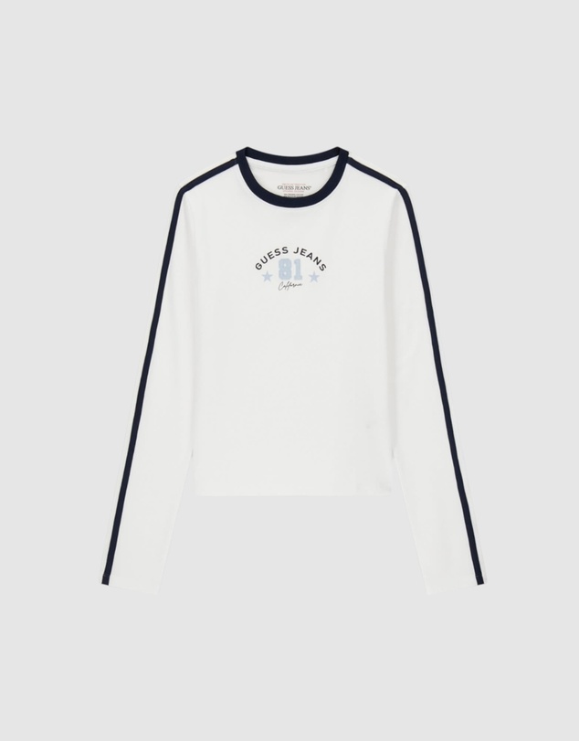 GUESS Jeans - GUESS JEANS Long Sleeve Start Baby Tee