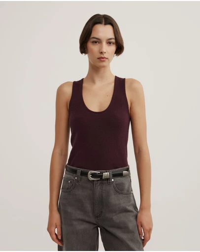 Witchery - Cashmere Scoop Tank Top