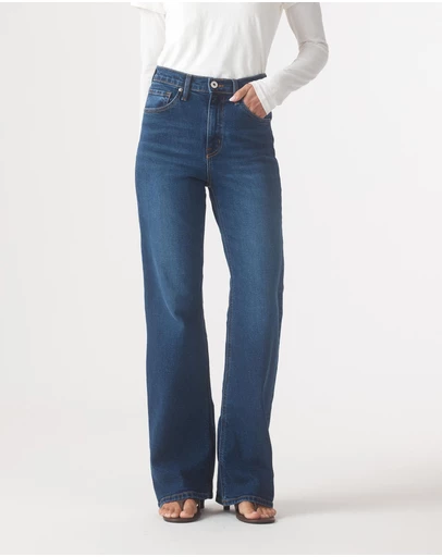 Outland Denim - Cindy High Bootleg Jeans