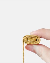 Friendie - Stainless Steel Woven Mesh Loop Band - The Melbourne - Apple Watch Compatible
