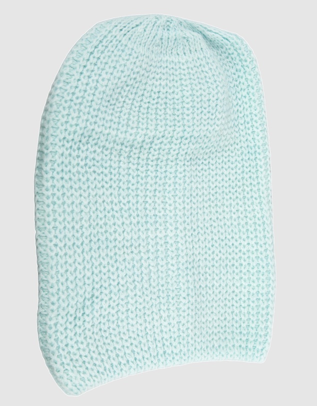 Max Alexander - European Made Light Blue Soft Wool Beanie