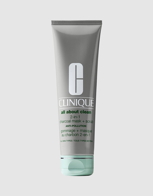 Clinique - All About Clean 2-in-1 Charcoal Mask & Scrub