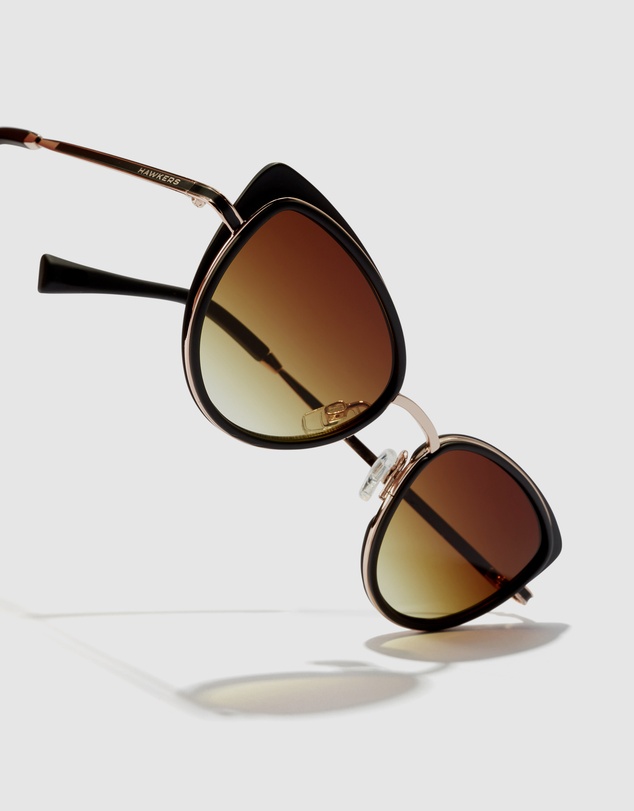 Hawkers Co - Brown Feline Sunglasses for Men and Women UV400