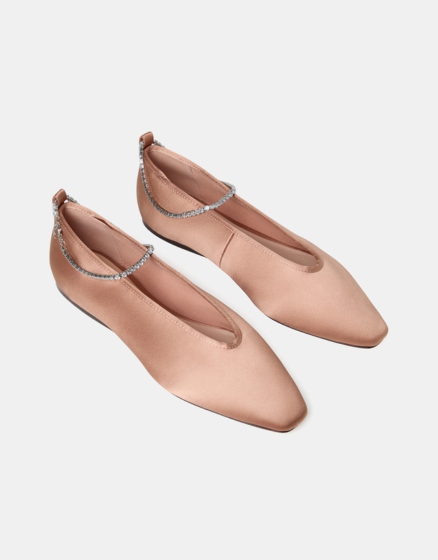 Loeffler Randall - Emery Crystal Ballet Flats