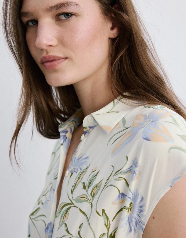 M.N.G - Flowy Flower Printed Dress