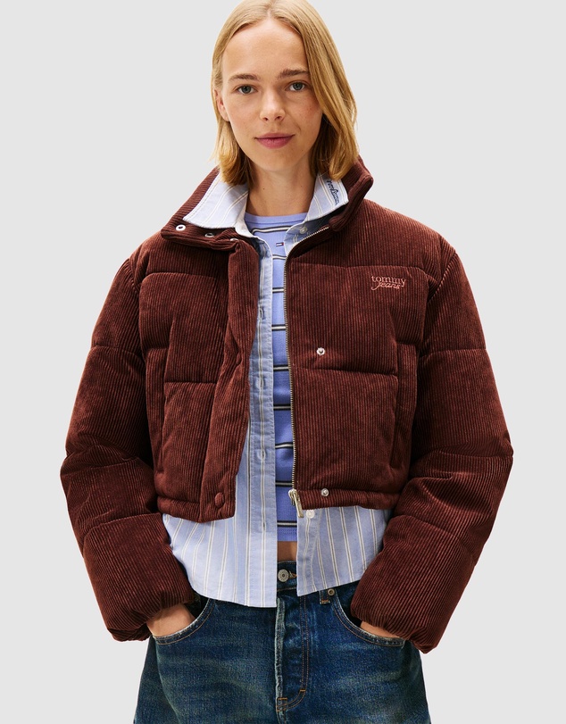 Tommy Jeans - Cord Puffer Jacket