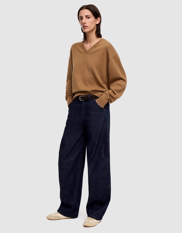ARKET - Cotton-Wool V-Neck Jumper