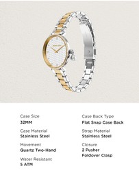 Michael Kors - Pyper Two Tone Analogue Watch