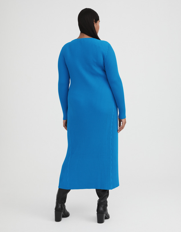 Witchery - Crepe V Neck Knit Dress