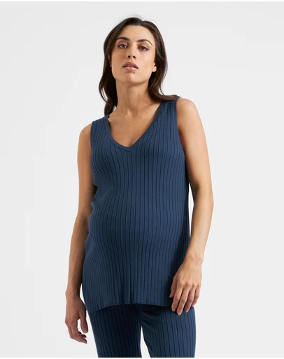 Ripe Maternity - Sophie Rib Knit Nursing Top