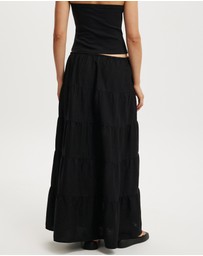 Cotton On - Haven Multi Tiered Maxi Skirt