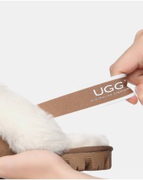 EVERAU - Australian Shepherd Ugg Waffle Plus Cow Suede Upper House Shoes