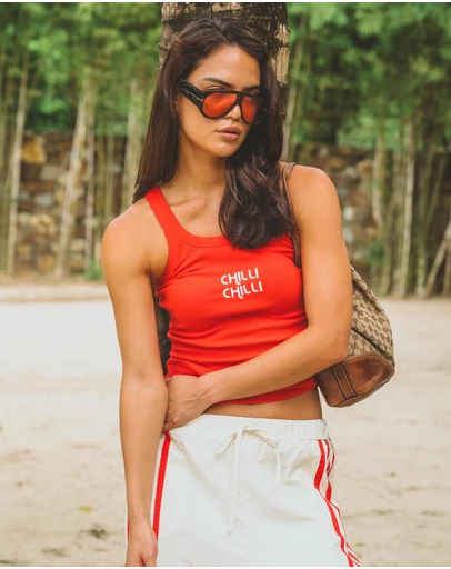 Araminta James - Chilli Knit Tank