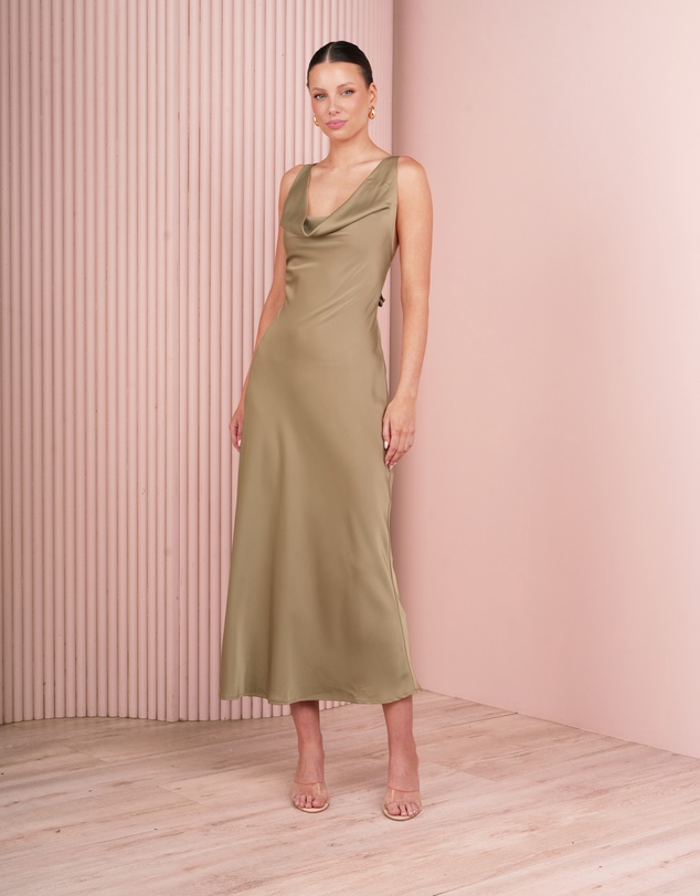 Azzurielle - Kaydy Cross Back Maxi Dress