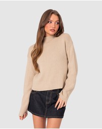 EDIKTED - Kimberly Mock Neck Sweater