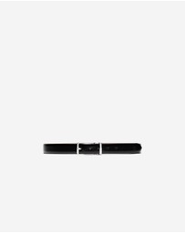 Calibre - Polished Leather Belt Black