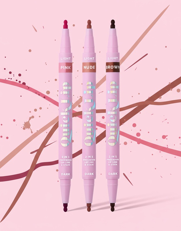 The Quick Flick - Quick Lip 2 in 1 Double Sided Stain and Precision Lip Liner