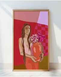Olive et Oriel - KH Studio - Too Young by Karla Hyman Art Print