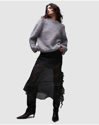 TOPSHOP - Knitted Chunky Crew Neck Cardigan