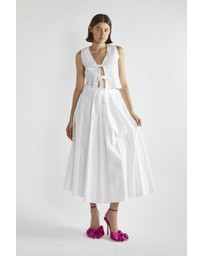 Glamorous - Pleated midi skirt