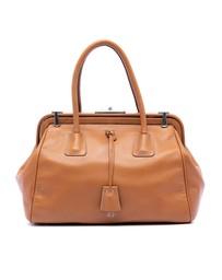 Pre-Loved by Azura Reborn - Pre-Loved Goatskin Madras Cerniera Handbag