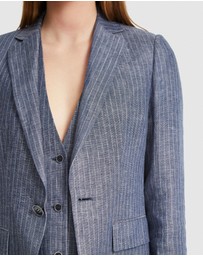 Oxford - Lola Pinstripe Line Jacket