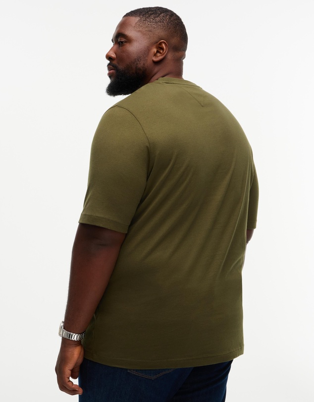 Tommy Hilfiger - Big & Tall Flag Embroidery Crew Neck T-Shirt