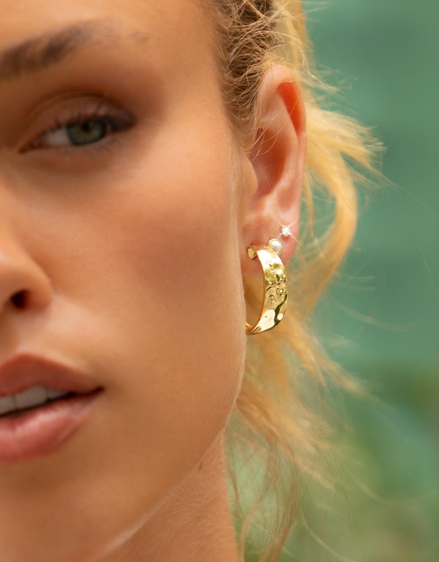 Mestige - Valencia Earrings - 18K Gold Plated