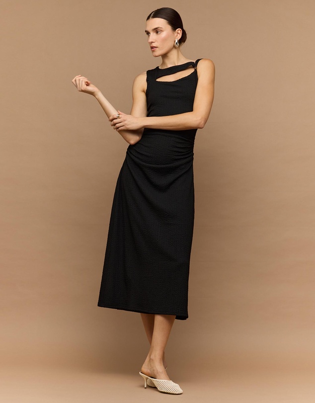 Staple the Label - Lyric Cutout Midi Dress