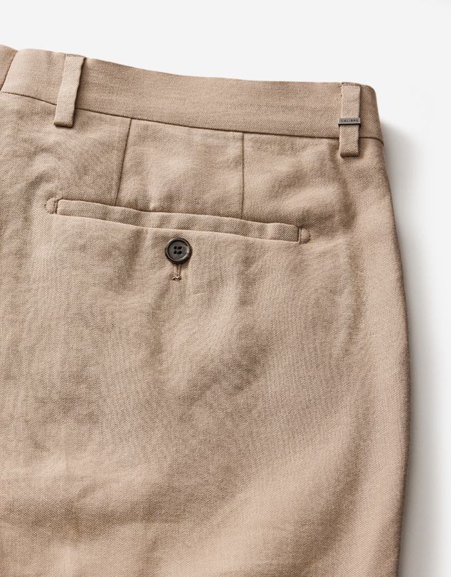 Calibre - Linen Cotton Crepe Suit Pants
