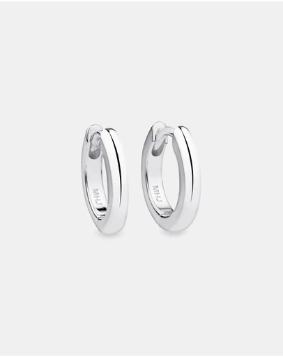 Michael Hill - 14mm Huggie Earring in Sterling Silver
