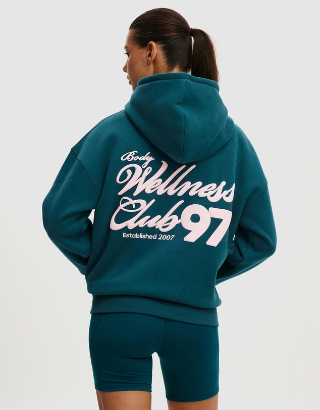 Cotton On Body Active - Plush Premium Graphic Hoodie