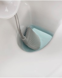 Joseph Joseph - Flex™ Plus Toilet Brush with Storage Caddy (Grey/White)