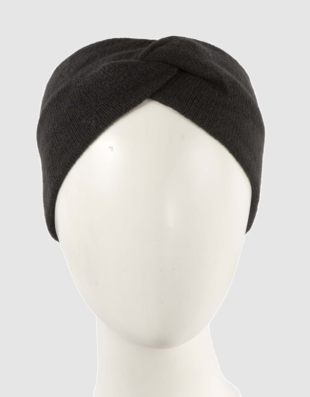 Max Alexander - European Made Black Wool Headband