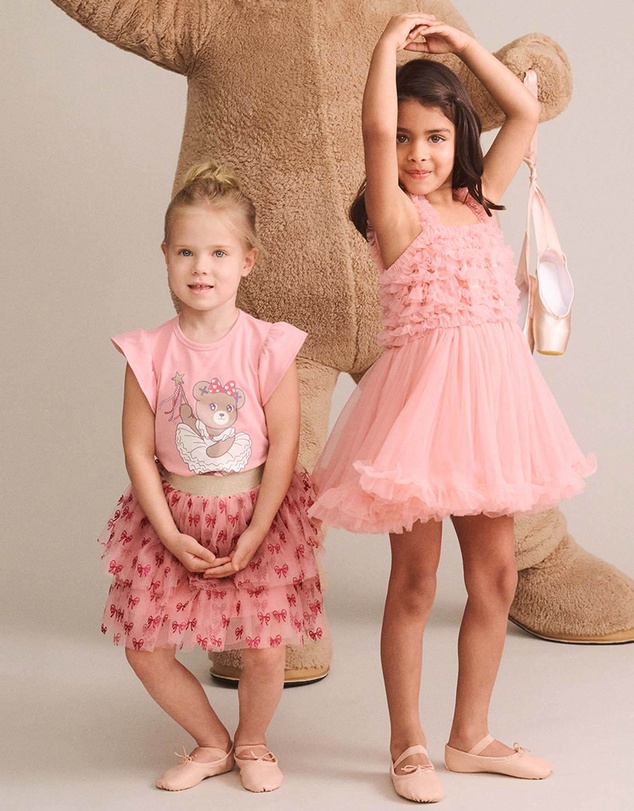 Huxbaby - Ballerina Huxette Frill Tee - Babies-Teens