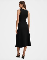 Forever New - Lucienne Fit and Flare Knitted Midi Dress