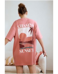 NEXT - 100% Cotton Oversized Night T-Shirt