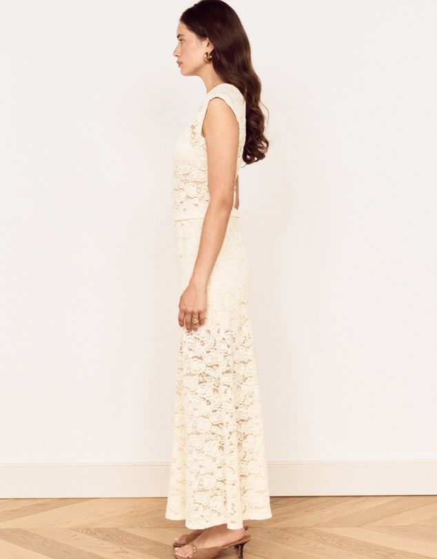MINKPINK - Ophelia Lace Micro Tee